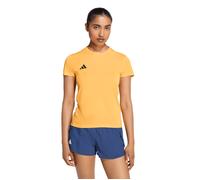 Adidas Adizero Essentials Running Short Sleeve T-shirt Yellow L / Regular Women