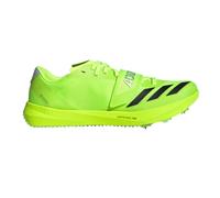 adidas Adizero Triple Jump and Pole Vault Spikes | UK 6.5 in Lucid Lemon/Core Black/Silver Metallic