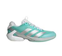 adidas Adizero Ubersonic 5 Tennis Shoes Flash Aqua/Silver Met./Blush Pink Women’s Tennis Footwear EUR 41 1/3