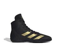 adidas Adizero Wrestling Shoes Black & Gold MMA Boots Boxing Mens Adult