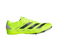 adidas Adizero XCS Spike Shoes - Neon Green, Black, Size 6