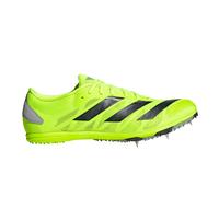 adidas Adizero XCS Spikes | UK 4.5 in Lucid Lemon/Core Black/Halo Silver