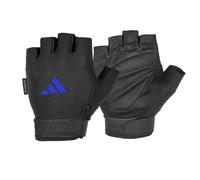 Adidas Adjustable Essential Gloves Weight Lifting Fitness Training Gym Workout