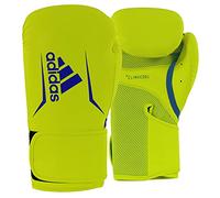 adidas AdSBG100 Adult Speed 100 - Yellow/Blue 12 oz Boxing Gloves
