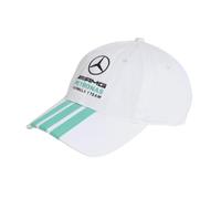 adidas adult mercedes -amg petronas formula 1 team dna 3 stripes cap m/l