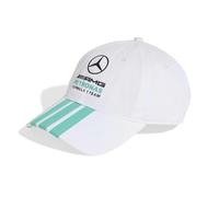 adidas Adult Mercedes -amg Petronas Formula 1 Team DNA 3 Stripes Cap m/l White