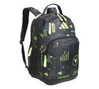 adidas Adult Unisex Large Size Adaptive Backpack with Independent Clothing Functions and Easy to Use Backpack Bag, Upscaled Mix - Black/Light Lemon Yellow, Rozmiar Uniwersalny