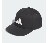 adidas Tour 3 Stripe Snapback Hat Black One Size (Adjustable)