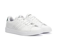Adidas Advantage 2.0 White/Green Trainers UK 5