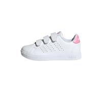 adidas Unisex Advantage Base 2.0 Shoes Children Shoes, Cloud White Bliss Pink Core Black, 13 UK
