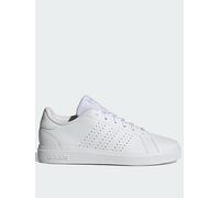 adidas Advantage Base 2.0 Shoes, White, Size 3 Older White