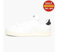 adidas Sportswear Childrens Unisex Advantage Lifestyle Court Lace Shoes - Off-White - Size UK 10 Kids