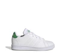 adidas Advantage Lifestyle Trainers Juniors 5.5 White/ Green