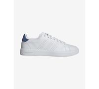 adidas Men's Advantage Premium Leather Shoes, Cloud White/Cloud White/Crew Blue, 11.5 UK