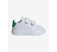 adidas Advantage Shoes Pure White Baby Green - 25.5