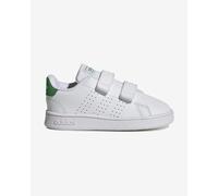 adidas Advantage velcro shoes light green white baby - 25.5
