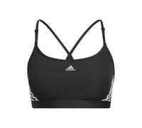 adidas Aeroreact Low-Support 3Stripes Sports bras Women - black, Size XXS
