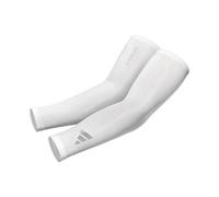 adidas Aeroready Compression Arm Sleeves Sports, White, Small-Medium