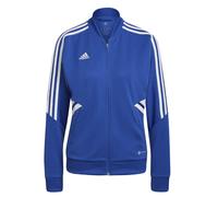 ADIDAS AEROREADY CONDIVO 22 FOOTBALL FULL ZIP TRACK JACKET - BLUE HB0002 WOMEN M