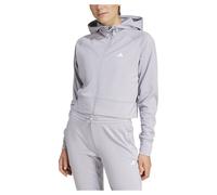 Adidas Aeroready Game And Go Fleece Tracksuit Jacket Grey XL Women