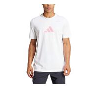 adidas Aeroready Padel Category Graphic T-shirt Asia Sizing 'White' IS5212 M