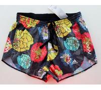 ADIDAS AEROREADY RUN FAST FLORAL PRINTED RUNNING SHORTS - HB3276 WOMEN S