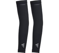 adidas AeroReady Running Arm Sleeves Black Run Reflective Sports Training Mens