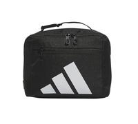 Adidas Affiliate Lunch Bag (6L) Insulated Food Container Carry Box for Kids/Adults, Black/White, One Size