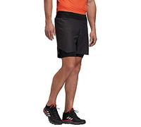 adidas Agr 2in1 Short Pants, Men, mens, Shorts, FJ9365, Black, XL