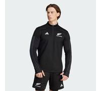 adidas All Blacks Rugby AEROREADY Warming Long Sleeve Fleece Top - Black