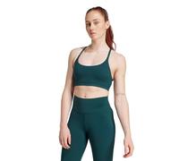adidas All Me Light Support Bra, Recycled Polyester, Green