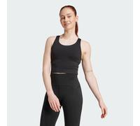 adidas Women's All Me Medium Support Bra Tank, Black, S