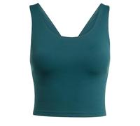 adidas All Me Medium Support Bra Tank Top, Recycled Polyester, Green
