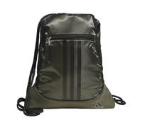 adidas Alliance 2 Sackpack Shoulder Bag, Olive Strata Green/Black/Silver Metallic, Rozmiar uniwersalny