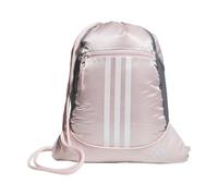 adidas Alliance II Sackpack, Sandy Pink/White, One Size, Adidas Unisex Alliance Sackpack (12l) Lightweight Athletic Small Drawstring Team Sports Workout Bag