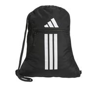 adidas Alliance Sackpack, Drawstring Backpack, Lightweight Small Gym Bag for Women and Men, Black/Black, One Size, Alliance Sackpack, Drawstring Backpack, Lightweight Small Gym Bag for Women and Men