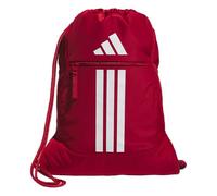 adidas Alliance Sackpack, Drawstring Backpack, Lightweight Small Gym Bag for Women and Men, Team Power Red 2, One Size, Alliance Sackpack - Drawstring Backpack Small Bag for Men and Women