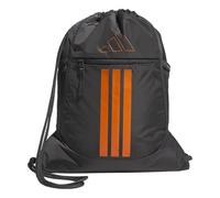 adidas Alliance Sackpack - Drawstring Backpack Small Bag for Men and Women, 3/Grey Six/Pure Orange, One Size, Alliance Sackpack - Drawstring Backpack Small Bag for Men and Women
