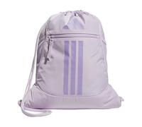 adidas Alliance Sackpack - Drawstring Backpack Small Bag for Men and Women, 3/Ice Lavender/Powder Plum Purple, One Size, Alliance Sackpack - Drawstring Backpack for Sports, Small Gym Bag