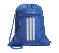 adidas Alliance Sackpack - Drawstring Backpack Small Bag for Men and Women, 3/Ray Blue/White, One Size, Alliance Sackpack - Drawstring Backpack Small Bag for Men and Women