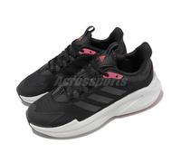adidas Alphaedge Plus Core Black Grey Pink Fusion Women Running Shoes IF7287