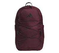 adidas Amplifier School Backpack 27L, Maroon/Black/Bungee, One Size, Adidas | Optional Bungee, Padded 16-In. Laptop Sleeve, Holds Books + Laptop, Carries Comfortably, School Gym & Travel Ready