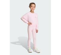 adidas Animal Leggings Set, Pink, Size 4-5 Years Pink