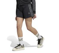 Adidas Animal Print 3 Stripes French Terry Shorts