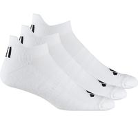 Adidas Mens Ankle Socks (Pack of 3) - White - White - 12 UK-14 UK