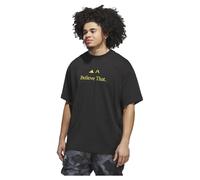 adidas Anthony Edwards Believe That T-Shirt, Cotton, Black
