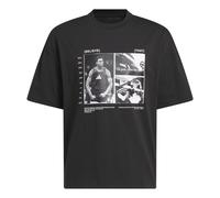 adidas Anthony Edwards Tee Asia Sizing 'Black Acid Red' JW2931 L