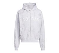adidas AOA Full Zip Hoodie Asia Sizing 'Light Grey Heather' KT7888 XL