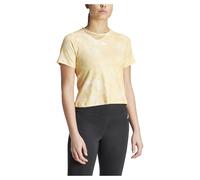 adidas Women Train Essentials AOP Flower Tie Dye Tee Grey
