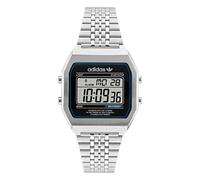 Adidas AOST22072 Digital Stainless Steel Watch - Mineral Glass / Stainless Steel